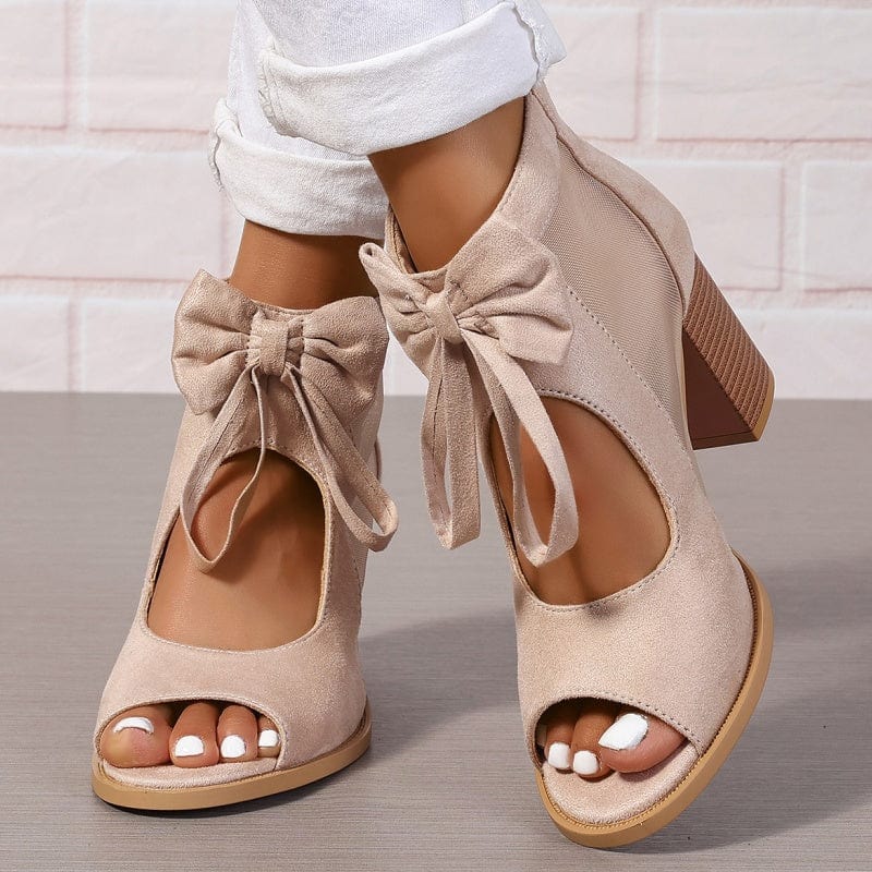 Talia | Lunette Bow Heels