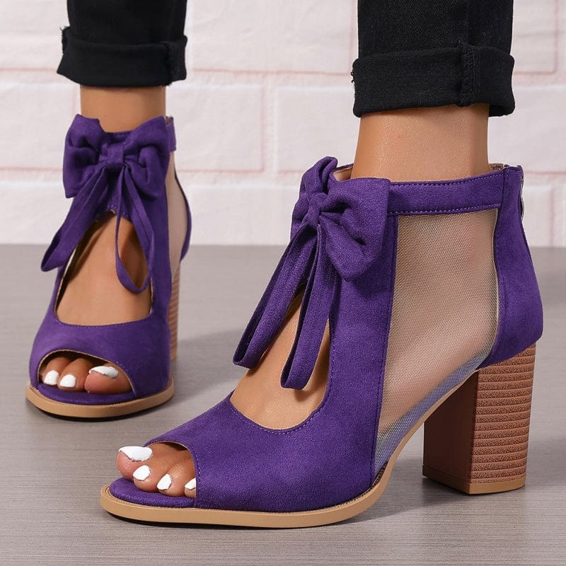 Talia | Lunette Bow Heels