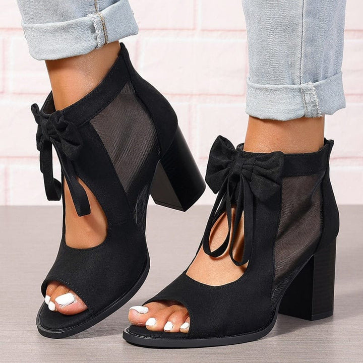 Talia | Lunette Bow Heels