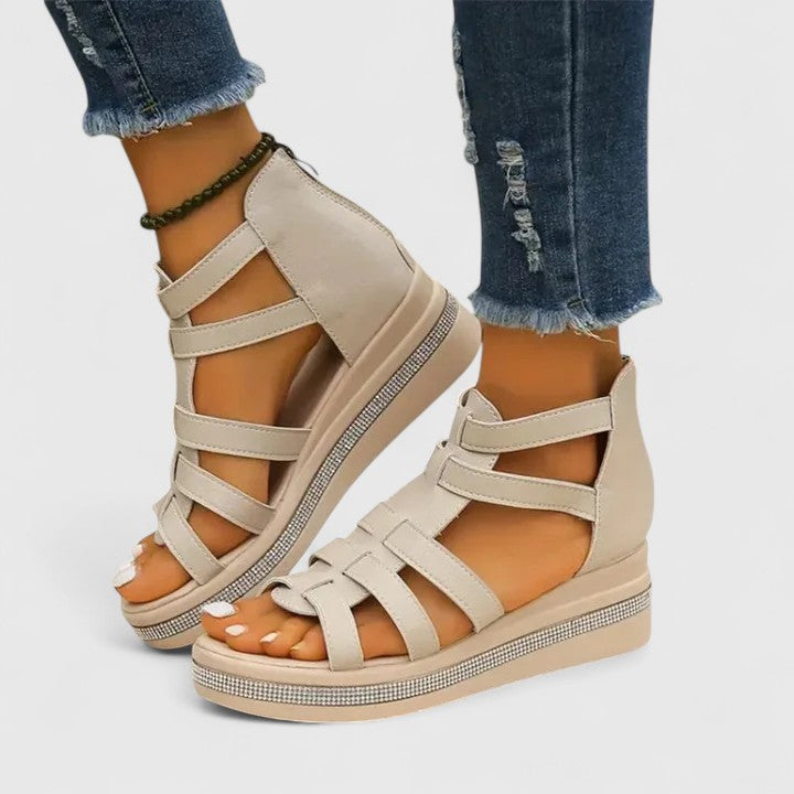 Talia | Orthopedic Strass Sandals