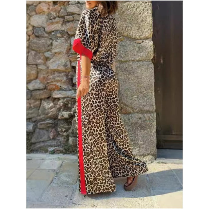 Talia | Luxury Leopard Outfit Set