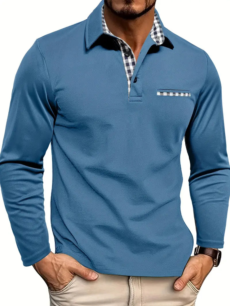 Talia | ISERENYA MEN’S LONG-SLEEVE POLO