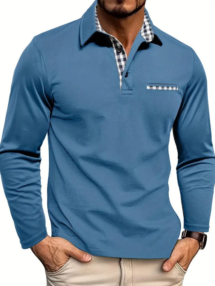 Talia | ISERENYA MEN’S LONG-SLEEVE POLO
