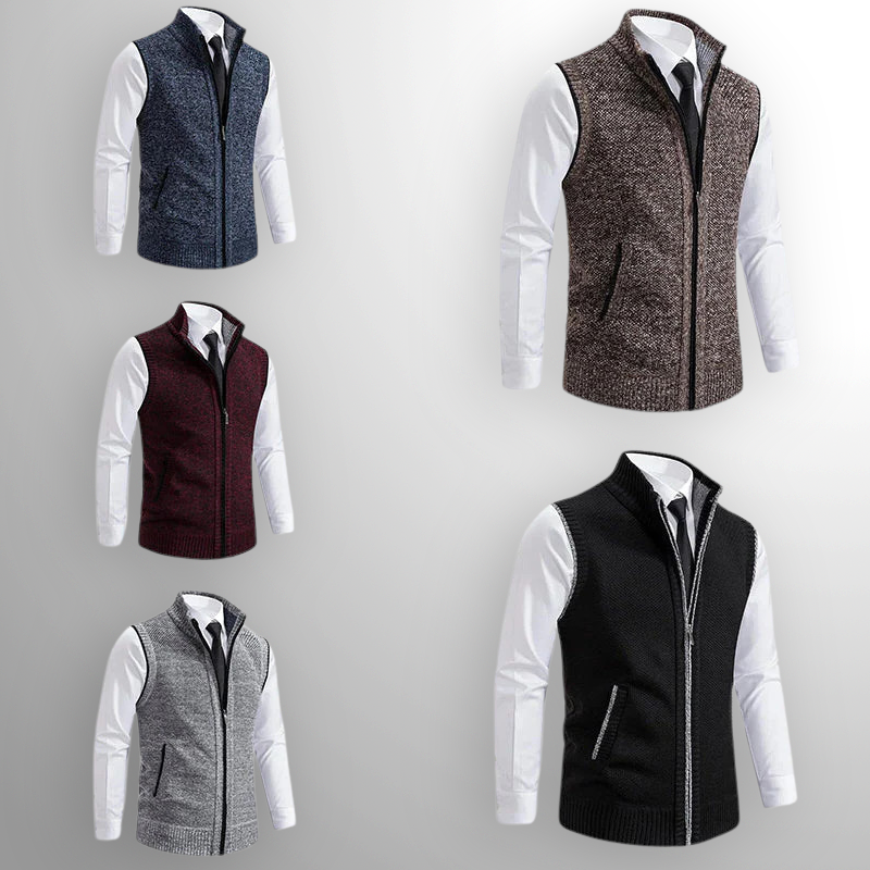 Talia | Full-Zip Sweater Vest