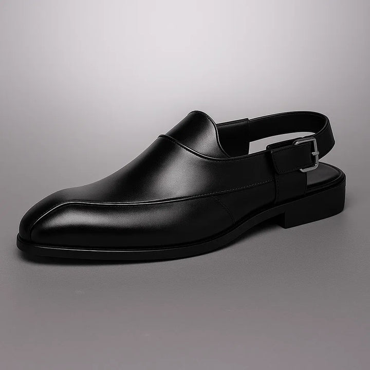 Talia | Cambridge Leather Cutout Loafers