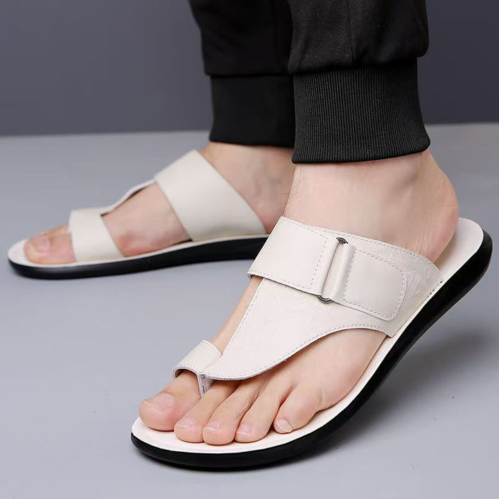 Talia | Minimalist Genuine Leather Strap Sandals