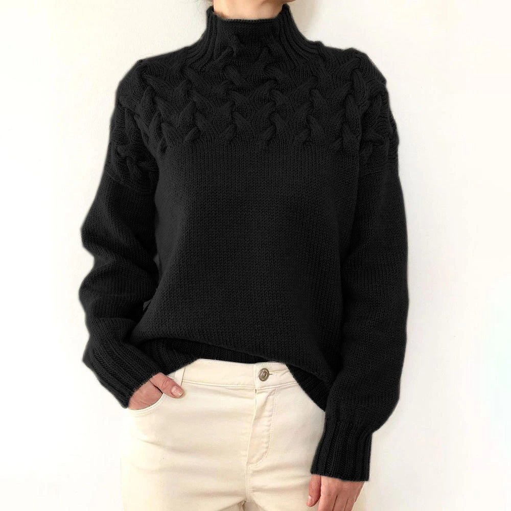 Talia | Warm Knitted Turtleneck