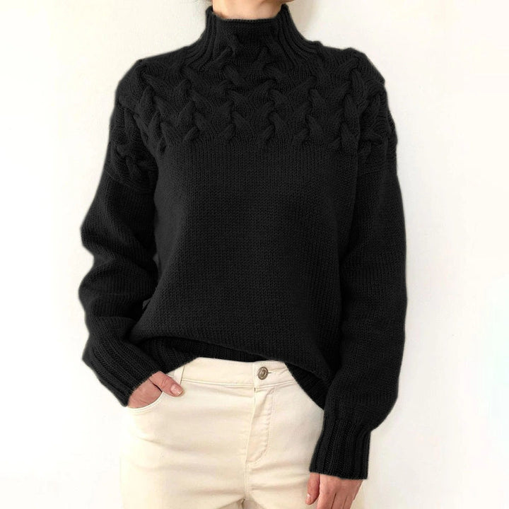 Talia | Warm Knitted Turtleneck